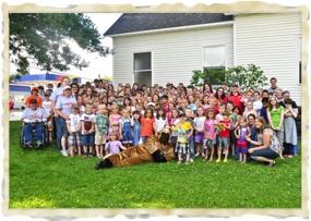 What a beautiful group of kids we had attend!!!