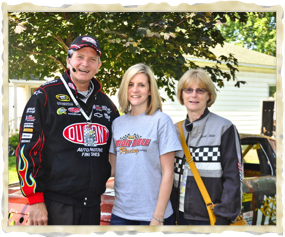 Pastor, Mrs. Kehoe and their daughter Kathleen - our photographer