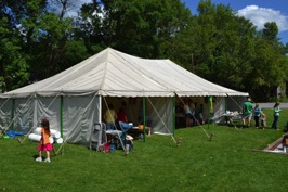 The Tent is still being used by God after many years!